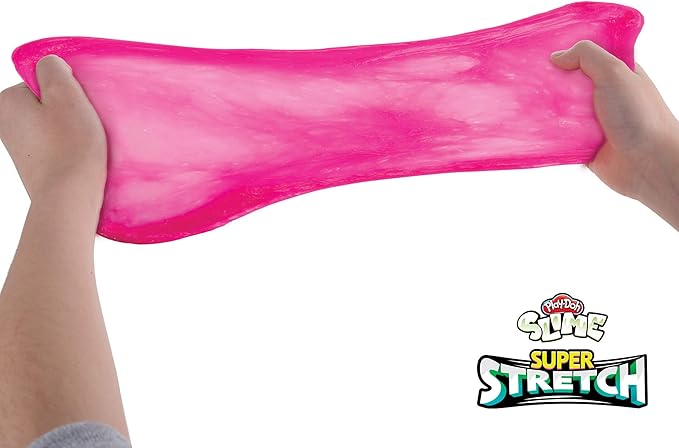 Play-Doh Slime Compound Variety 6-Pack with Play-Doh: Foam, Super Cloud, Krackle, Super Stretch, Preschool Toys for 3 Year Old Boys & Girls & Up