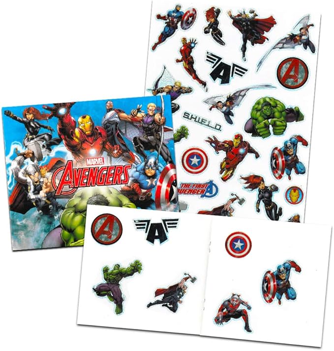 Marvel Avengers Imagine Ink Coloring Book with Mess-Free Marker and Stickers (No Mess Coloring Book for Kids Toddlers)