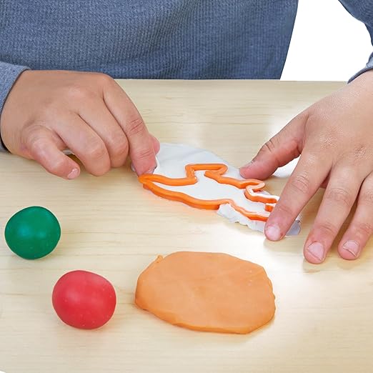 Colorations 72 Wheat & Gluten Free Glitter Dough - 6 Colors (2 oz Each)