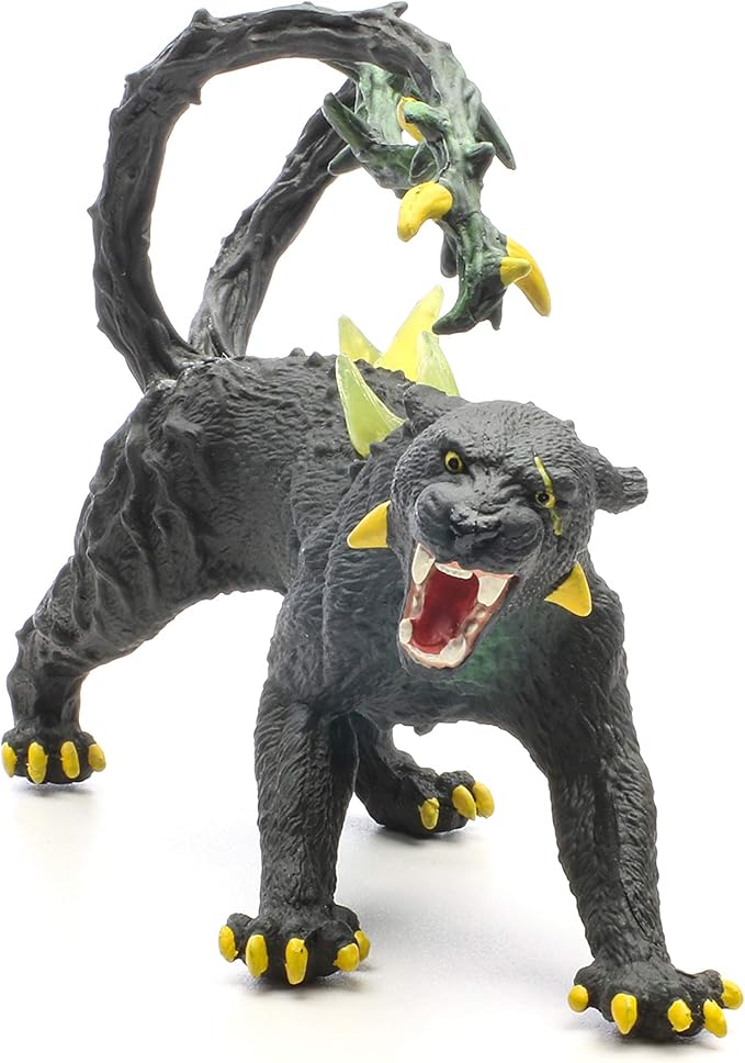 Schleich Eldrador Creatures Mythical Shadow Panther Action Figure - Mischievous Shadow Panther with Transparent Spines, Durable Toy for Boys and Girls, Gift for Kids Age 7+