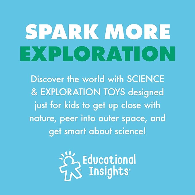Educational Insights GeoSafari Ant Factory with Sand, Watch Live Ants, STEM Learning Toy, Ages 5+, Large