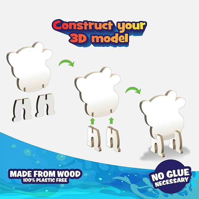 Magic Paint with Water - Mess Free Coloring for Toddlers - Toddler Travel Essential and Mess Free Painting Set - Toys and Gifts for Kids, All Craft Supplies Included (Its My Nature)