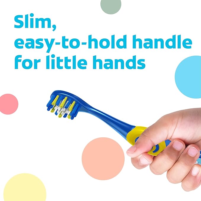 Colgate Bluey Extra Soft Toothbrush for Kids, Kids Toothbrush Pack with Built in Suction Cup Toothbrush Holder, Designed for Children Ages 2 and Up, Extra Soft Bristles, 2 Count (Pack of 5)