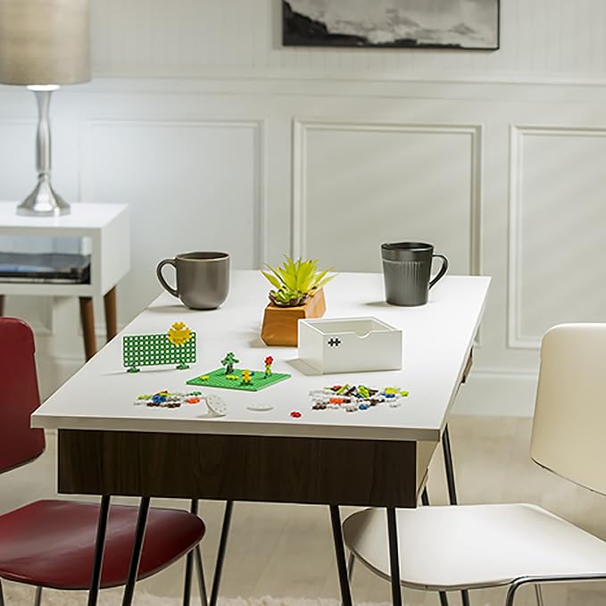 PLUS PLUS - BOKS Windmill Kids - 220 Pieces - Construction Building Desk Stem/Steam Fidget Toy, Interlocking Mini Puzzle Blocks