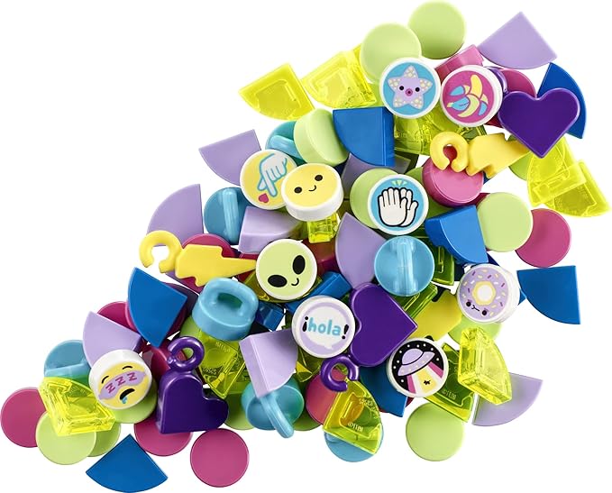 LEGO DOTS Extra DOTS – Series 6 41946 Craft Decoration Kit; Decorating Tiles That Make a for Ages 6+ (118 Pieces)