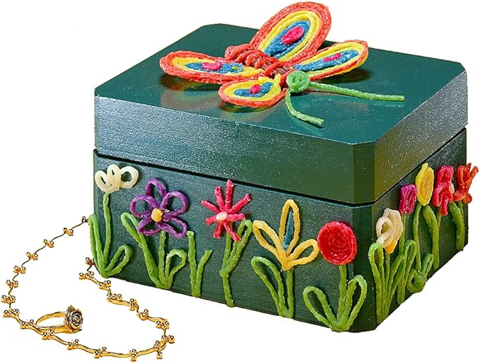 Wikki Stix Bilingual Traveler (French and English) - 144 Wikki Stix in bright, colorful carrying travel case and 12 page activity book, Made in the USA!