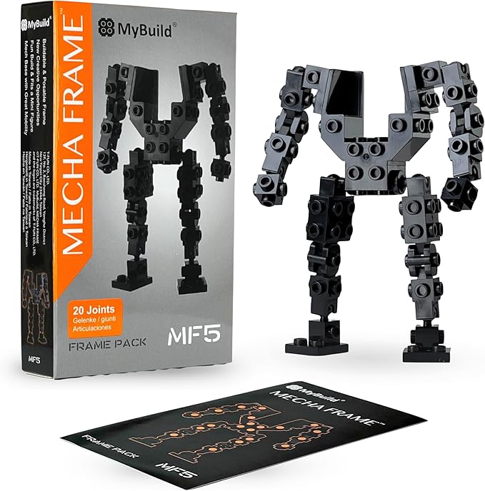 MyBuild Mecha Frame Pack MF5 - Build and Customize Your Own Mech with Ease, Recommended for Aged 10+