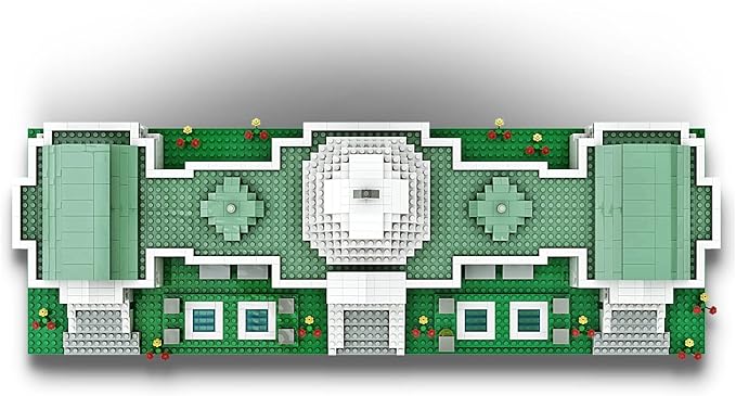 SEMKY Micro Mini Blocks United States Capitol Famous Landmark Model Set,(2888Pieces) -Building and Architecture Toys Gifts for Kid and Adult