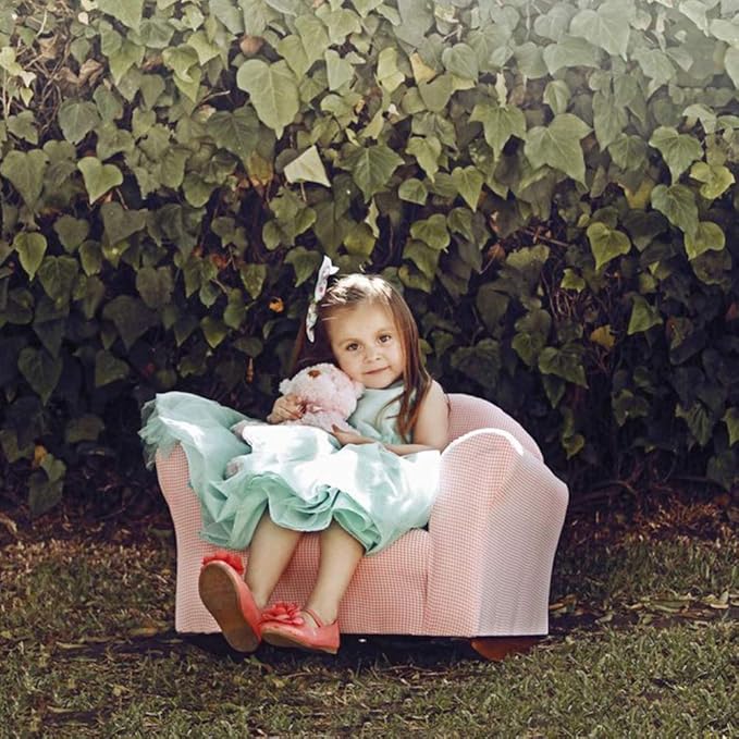 Keet Bubble Kids Rocking Chair, Roundy Rocking Kid's Chair, Comfortable and Durable Rocking Chair for Kids, Easy to Coordinate, Stylish Child Rocking Chair, Kids Rocking Chairs, Ages 2-5 Years, Pink