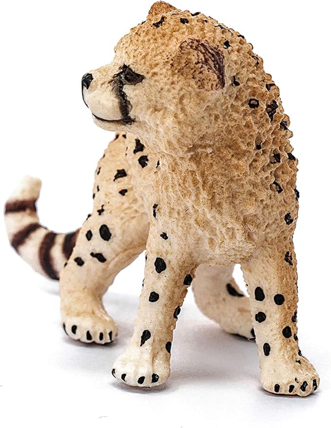 Schleich Wild Life, Animal Figurine, Animal Toys for Boys and Girls 3-8 years old, Cheetah Cub, Ages 3+