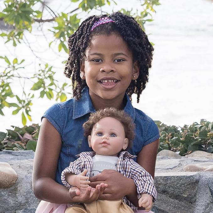 ADORA Realistic Baby Doll Bear Hugs ToddlerTime Doll - 20 inch, Soft CuddleMe Vinyl