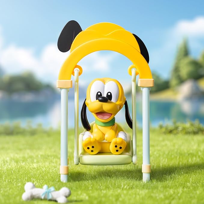 POP MART Disney Swing Series Figures, 9PCs Disney Blind Box Figures, Random Design Action Figures Collectible Toys Home Decorations, Holiday Birthday Gifts for Boys and Girls, Whole Set