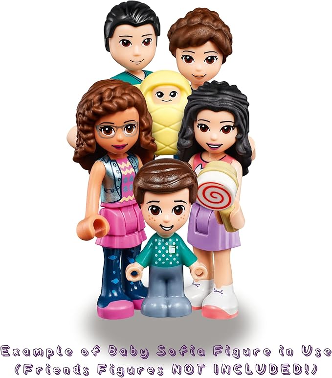 LEGO Friends City Minifigure - Baby Sofia (in Blanket) New for 2021 Very Cute 41450