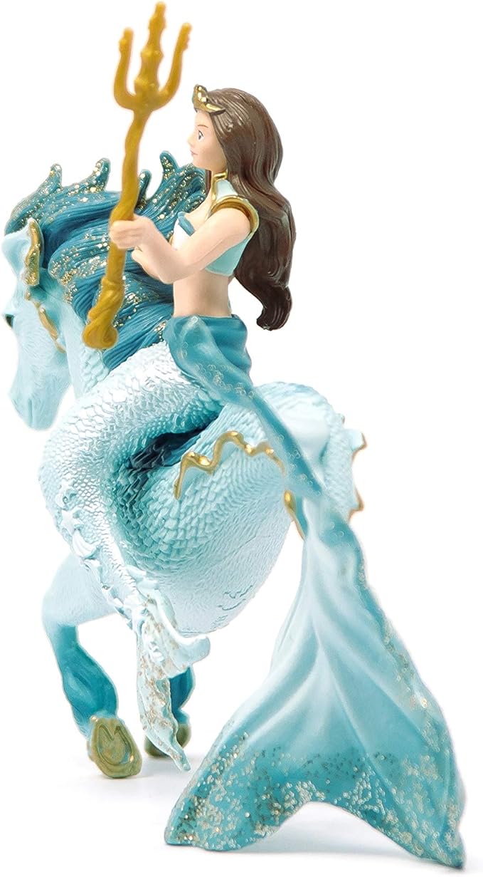Schleich bayala, Mermaid and Unicorn Toys for Girls and Boys, Mermaid Eyela Figure with Underwater Unicorn Toy, Ages 5+