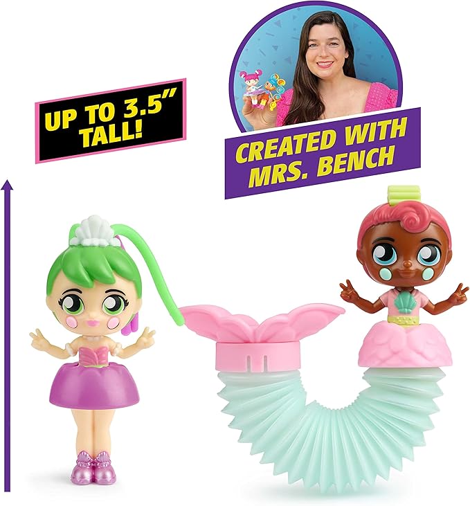Fashion Fidgets Mermaids Fantasy Series – Fidget Doll for Girls Created by Mrs. Bench