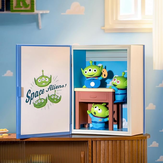 POP MART Andy's Room Series Scene Sets, 8PCs Blind Box Figures, Random Design Action Figures Collectible Toys Home Decorations, Holiday Birthday Gifts, Whole Set