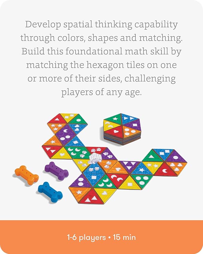 SimplyFun Diggers Garden Match - Matching Game for Kids - Develop Spatial Thinking Capability with Colors & Shapes - 1 to 6 Players, Ages 4 & Up