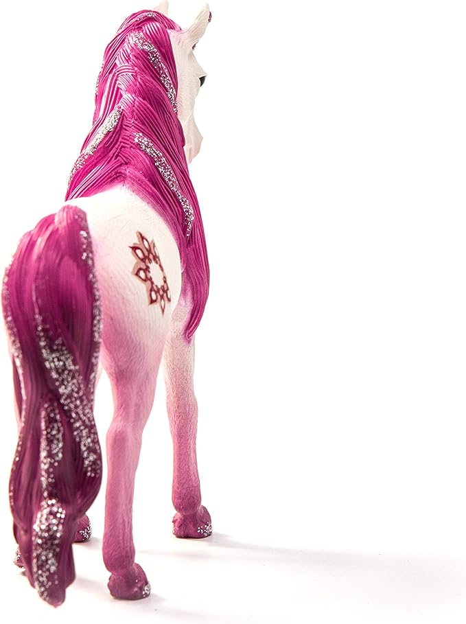 Schleich bayala, Unicorn Toys for Girls and Boys, Mandala Unicorn Mare Unicorn Figurine, Pink, Ages 5+