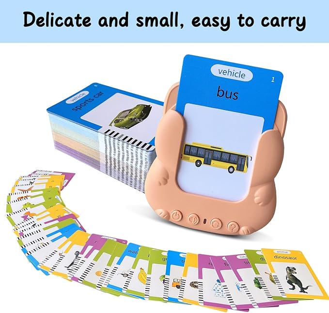 Talking Flash Cards Toddler Toys,Kids Toddler Flash Cards with 224/510 Sight Words,Montessori Toys,Bilingual English-Spanish，Learning Educational Toys for Kids Ages (510 -Sight Words)