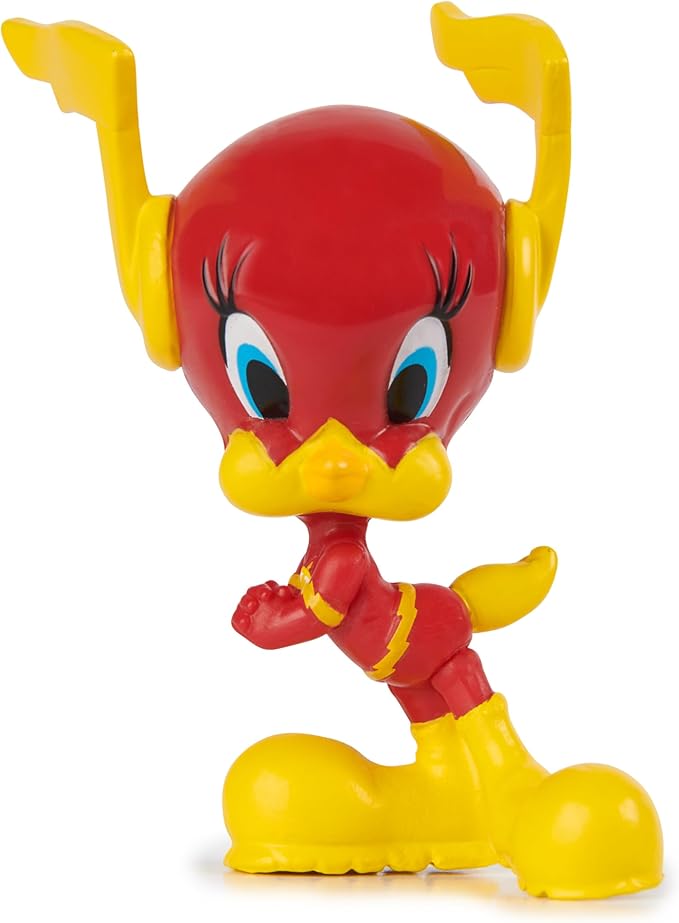 DC Comics, Looney Tunes Mash-Up Pack, Limited Edition WB 100 Yrs Anniversary, 5 Looney Tunes x DC Figures, 4-Inch Superhero Kids Toys for Boys & Girls