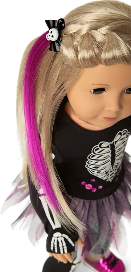 American Girl You, Glow Girl! Skeleton Costume