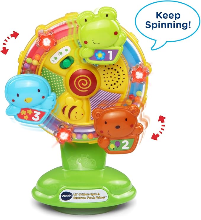 Vtech Lil' Critters Spin and Discover Ferris Wheel, Green