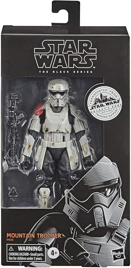 STAR WARS Black Series 6 Inch Galaxy Edge Mountain Trooper Action Figure