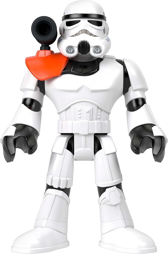 Fisher-Price Imaginext Star Wars Toy Stormtrooper XXL Figure, 16+ Inch Tall Poseable Character with Launcher for Kids Ages 3+ Years