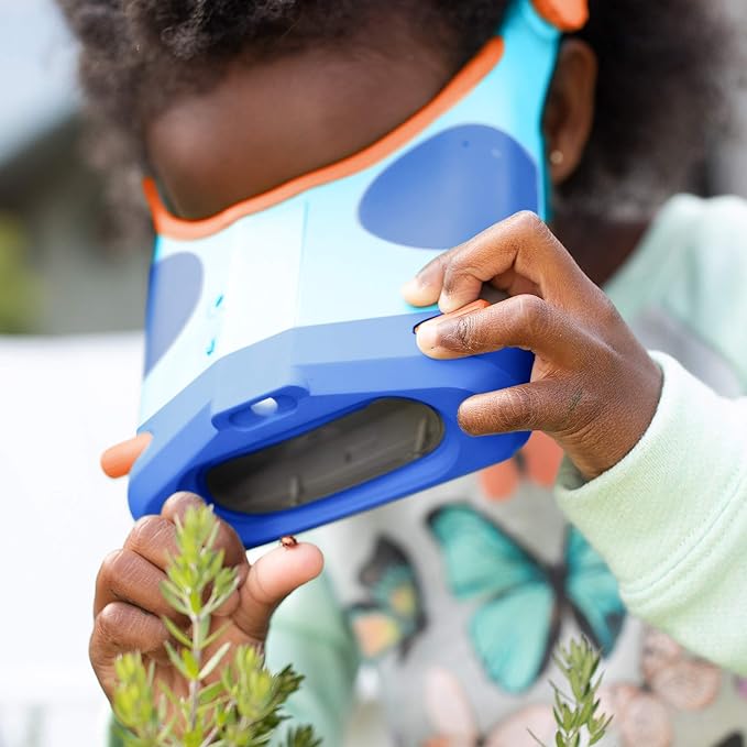 Educational Insights GeoSafari Jr. Mighty Magnifier, Explorer Glasses for Day or Night Viewing, Ages 4+