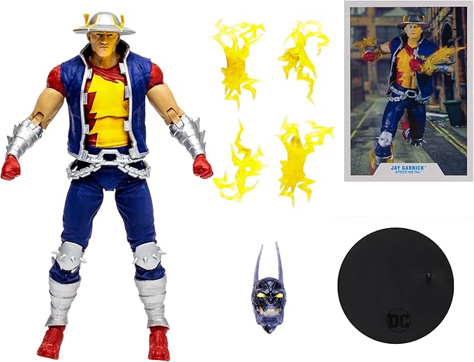 McFarlane Toys - DC Build-A 7IN Figures WV9 - Speed Metal - Jay Garrick