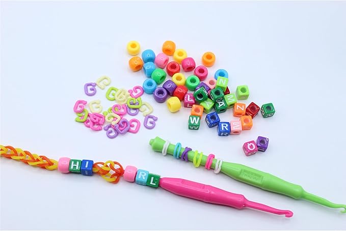 Rainbow Loom® Loomi-Pals™ Combo Set, Features 60 Cute Assorted LP Charms, The New RL2.0, Happy Looms, Hooks, Alpha & Pony Beads, 2300 Colorful Bands All in a Carrying Case forBoys and Girls 7+