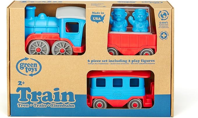 Green Toys Train - Blue