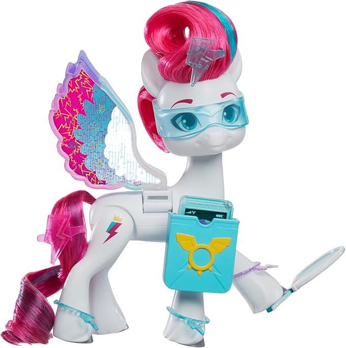 My Little Pony Dolls Zipp Storm Wing Surprise, 5.5-Inch Toy with Wings and Accessories, Toys for 5 Year Old Girls and Boys