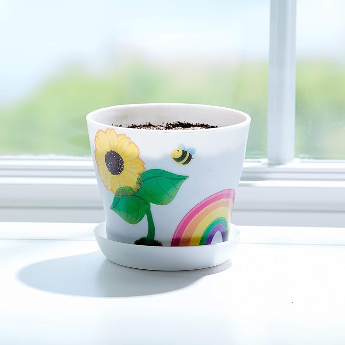 Creativity for Kids Sunflower Garden - Sunflower Growing Kit - Garden Set for Girls and Boys