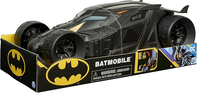 DC Comics Batman 30cm Scale Compatible Batmobile Toy for Boys Girls Age 3+
