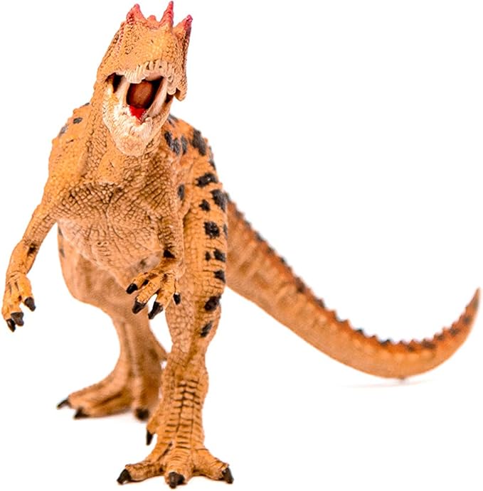 Schleich Dinosaurs, Jurassic Era Dinosaur Toys for Boys and Girls, Realistic Ceratosaurus Toy Figure with Moving Jaw, Ages 4+