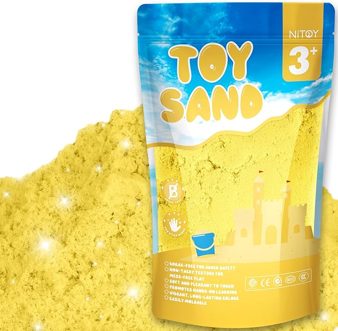 NiToy 2.2Lbs Sand(Yellow)