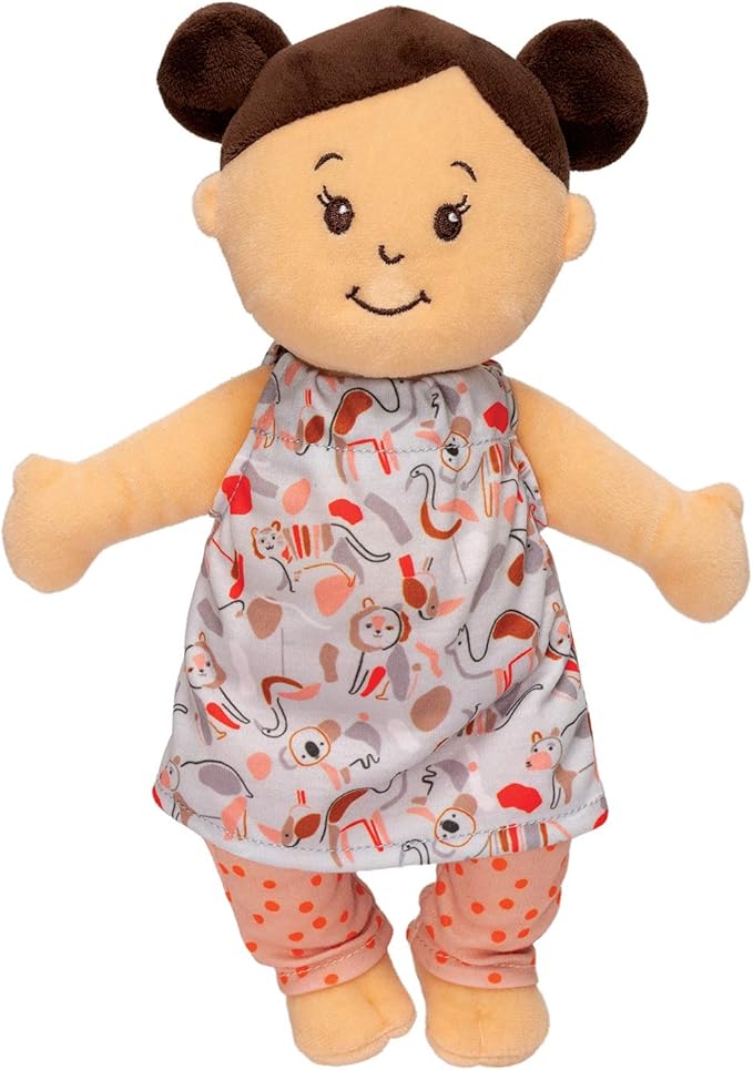 Manhattan Toy Wee Baby Stella Peach 12" Soft Baby Twin Dolls