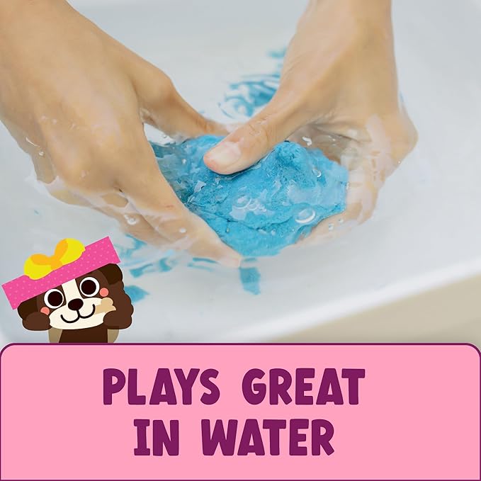 Chuckle & Roar - Grand Sand Valentine Puppy 3 Pack - Arts and Crafts - Fun for Toddlers - Safe and allergen Free - at Home or Classroom Gift