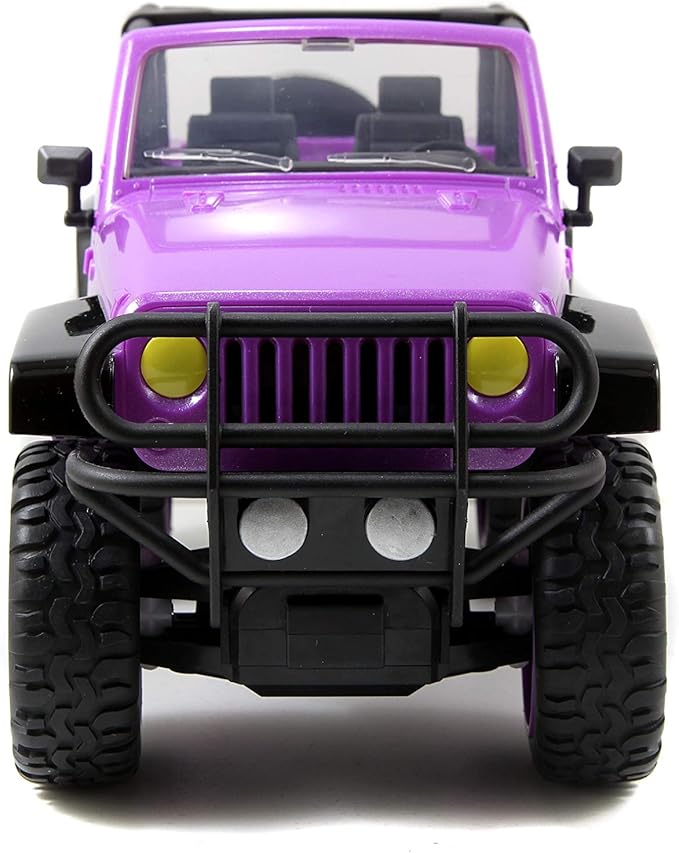 Jada Toys GIRLMAZING Jeep R/C Vehicle (1:16 Scale), Purple