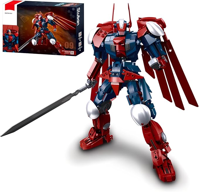 Mech Robot Building Blocks Set Toys Gift for Adults and Kids Boys(538Pcs)