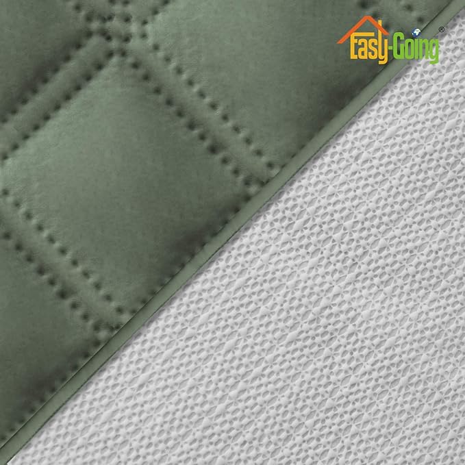 Easy-Going Sofa Slipcover Waterproof Recliner Chair Cover Non-Slip Fabric Couch Cover for Living Room Washable Furniture Protector for Pets Kids Children Dog Cat (Recliner, Greyish Green)