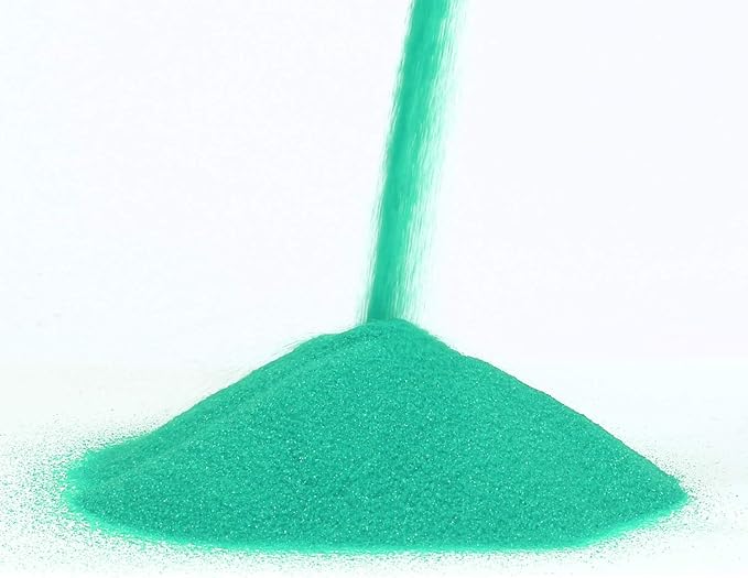 Shiny Stone Colorful Sand,Rainbow Sand,Art Sand,Colored Sand,Craft Sand,Decorative Wedding Vibrant Sand,250g/0.55lbs/8.81oz for Kids Creativity Wedding Succulent Terrarium Vase (Turquoise)