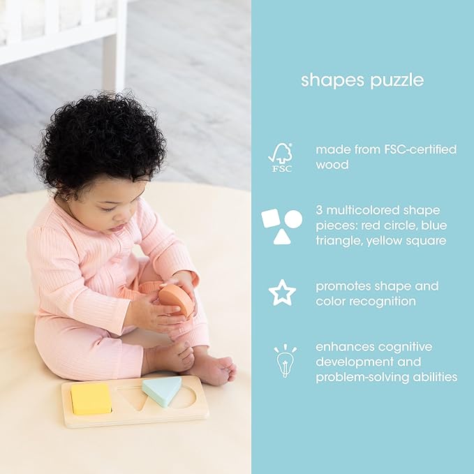 Pearhead Learning Kit for Babies 6+ Months, 8 in 1 Learning Educational Set for Babies, Play Set for Early Development and Motor Skills, Montessori Toys for Babies 6+ Months