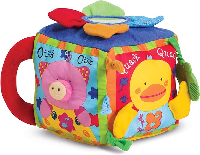 Melissa & Doug K's Kids Musical Farmyard Cube Educational Baby Toy