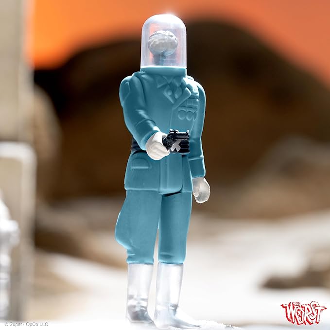 Super7 The Worst Cortex Commander (Scum Squad) - 3.75" The Worst Action Figure with Accessory Collectibles and Retro Toys