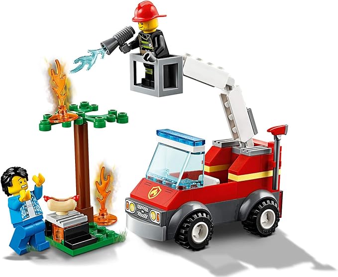 LEGO City Barbecue Burn Out 60212 Building Kit (64 Pieces)