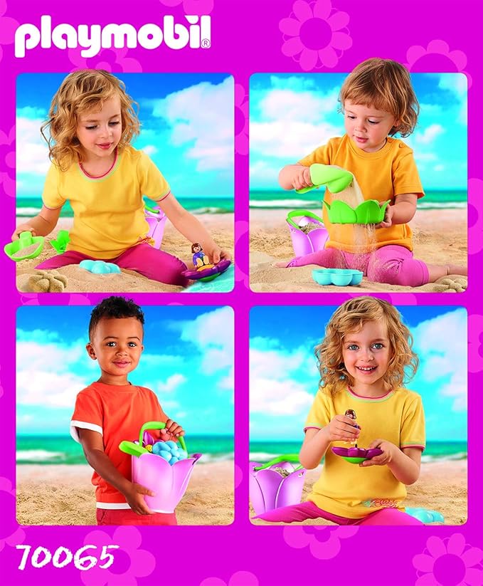 Playmobil Sand Spring Flower Bucket Beach Toy