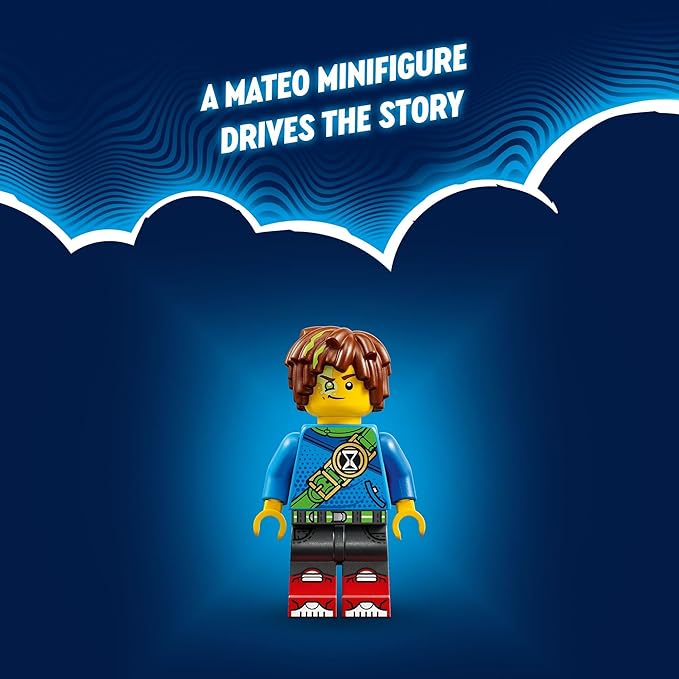 LEGO DREAMZzz Mateo’s Off-Road Car Toy, Kids can Build a Dune Buggy Toy or Quadcopter, Includes Mateo Action Figure and Other Characters from The TV Show, Great Toy for Kids 7 Years Old and Up, 71471