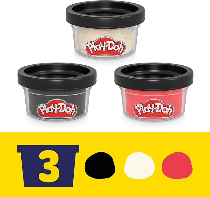 Play-Doh Marvel Captain America Moto-Slicer Playset with Bendy Action Figure, 3 Accessories, Imagination Toys for Kids 4 Years & Up